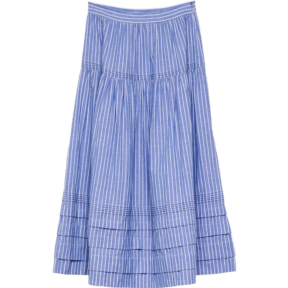 Doen Sebastian Skirt Deauville Blue Stripe